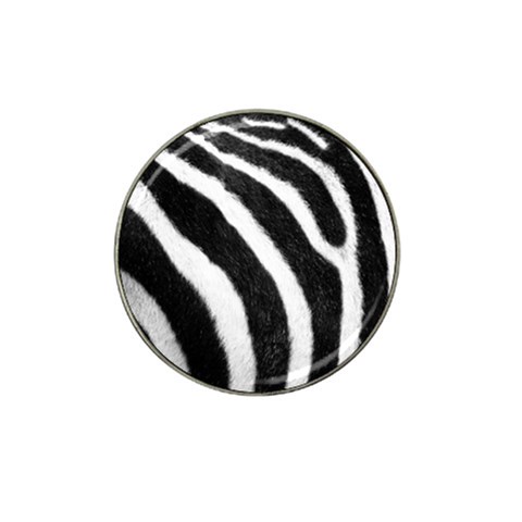 Zebra Hat Clip Ball Marker from ArtsNow.com Front