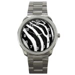 Zebra Sport Metal Watch