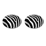 Zebra Cufflinks (Oval)