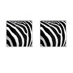 Zebra Cufflinks (Square)