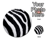 Zebra Multi-purpose Cards (Round)