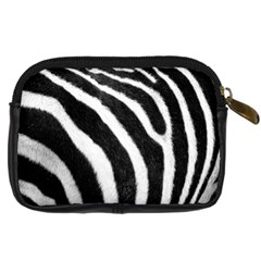 Zebra Digital Camera Leather Case from ArtsNow.com Back