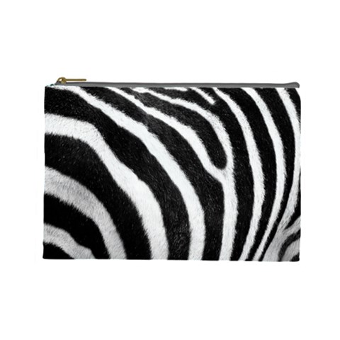 Zebra Cosmetic Bag (Large) from ArtsNow.com Front