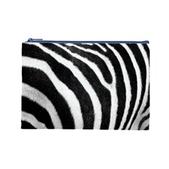 Zebra Cosmetic Bag (Large) from ArtsNow.com Front