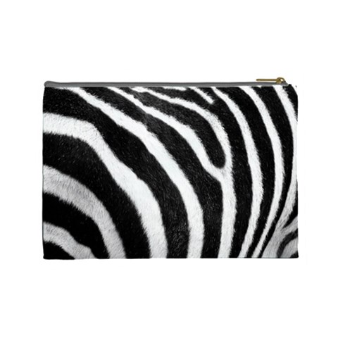 Zebra Cosmetic Bag (Large) from ArtsNow.com Back