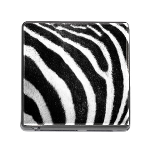 Zebra Memory Card Reader with Storage (Square) from ArtsNow.com Front