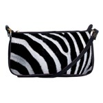 Zebra Shoulder Clutch Bag