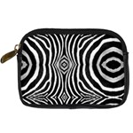 Zebra Digital Camera Leather Case