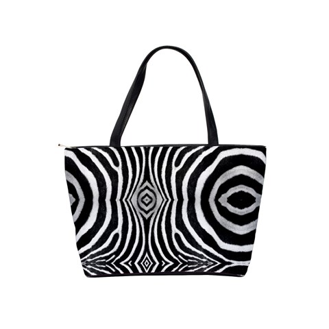 Zebra Classic Shoulder Handbag from ArtsNow.com Back