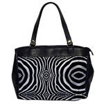 Zebra Oversize Office Handbag (One Side)