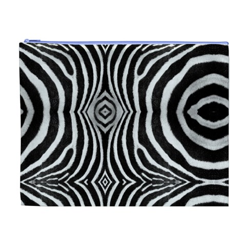 Zebra Cosmetic Bag (XL) from ArtsNow.com Front