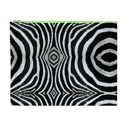 Zebra Cosmetic Bag (XL) from ArtsNow.com Front