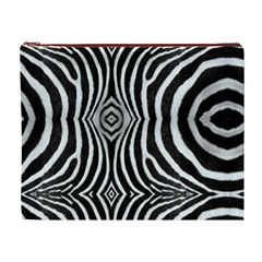 Zebra Cosmetic Bag (XL) from ArtsNow.com Front