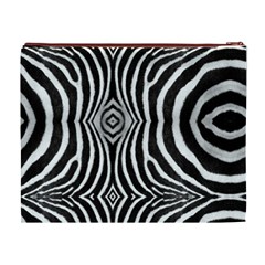 Zebra Cosmetic Bag (XL) from ArtsNow.com Back