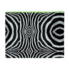 Zebra Cosmetic Bag (XL) from ArtsNow.com Back