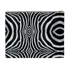 Zebra Cosmetic Bag (XL) from ArtsNow.com Back