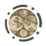 world-map1689 Poker Chip Card Guard