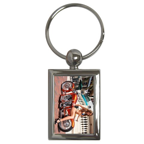 Chopper & Nancy Key Chain (Rectangle) from ArtsNow.com Front