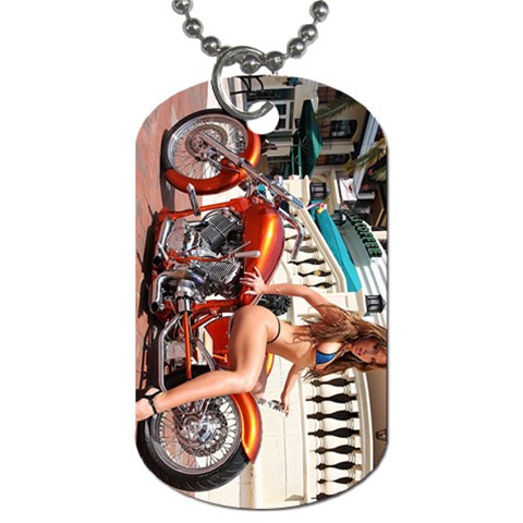 Chopper & Nancy Dog Tag (Two Sides) from ArtsNow.com Back