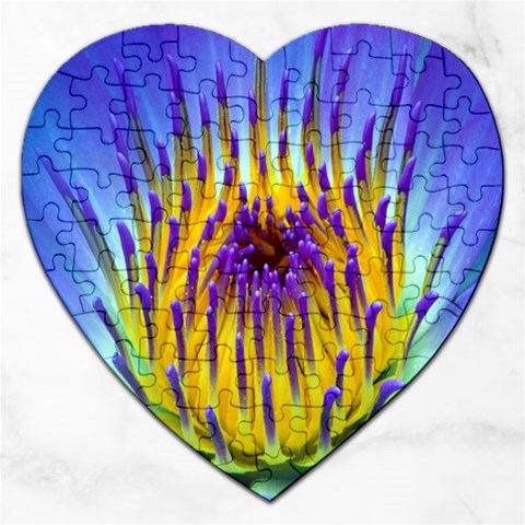 Water Lily Jigsaw Puzzle (Heart) from ArtsNow.com Front