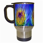 Water Lily Travel Mug (White)