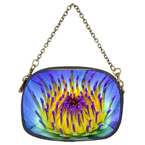 Water Lily Chain Purse (Two Sides) from ArtsNow.com Front