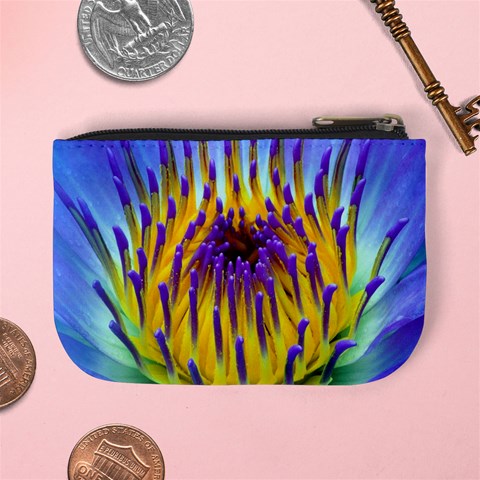 Water Lily Mini Coin Purse from ArtsNow.com Back