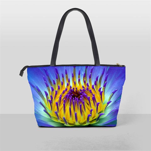 Water Lily Classic Shoulder Handbag from ArtsNow.com Back