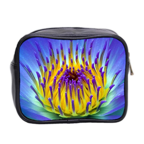 Water Lily Mini Toiletries Bag (Two Sides) from ArtsNow.com Back