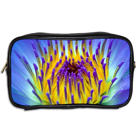 Water Lily Toiletries Bag (Two Sides) from ArtsNow.com Back