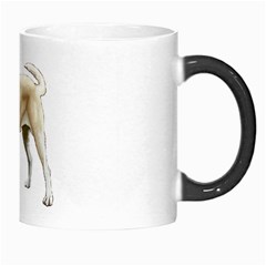 BW Yellow Labrador Retriever Dog Gifts Morph Mug from ArtsNow.com Right