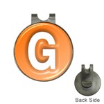 G Golf Ball Marker Hat Clip