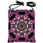 Fractal Serpent Mandala-015 Shoulder Sling Bag