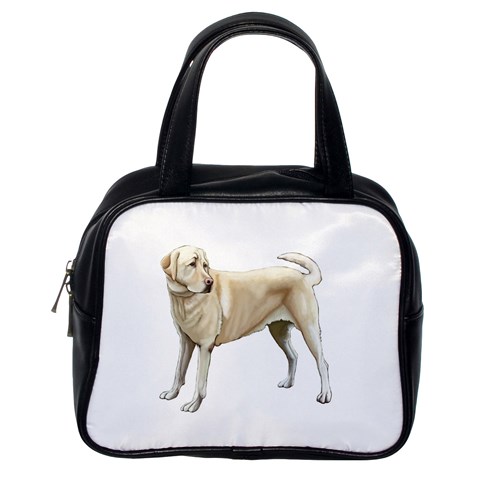 Yellow Labrador Retriever Classic Handbag (Two Sides) from ArtsNow.com Back