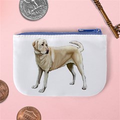 Yellow Labrador Retriever Mini Coin Purse from ArtsNow.com Back