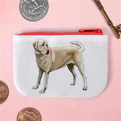 Yellow Labrador Retriever Mini Coin Purse from ArtsNow.com Back