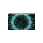 Circle of Blue Light Cosmetic Bag (Small)