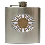 Light Feathers Hip Flask (6 oz)