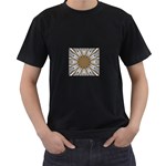 Light Feathers Black T-Shirt