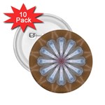 Silver Light 2.25  Button (10 pack)