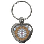 Silver Light Key Chain (Heart)