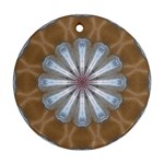 Silver Light Round Ornament (Two Sides)