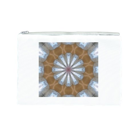 Silver Light Cosmetic Bag (Large) from ArtsNow.com Front