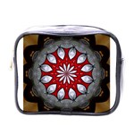 Red and Silver Mini Toiletries Bag (One Side)