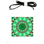 Green Eye Flower Shoulder Sling Bag