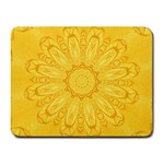 Gold Flower Small Mousepad