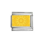 Gold Flower Italian Charm (9mm)