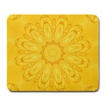 Gold Flower Large Mousepad