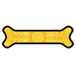 Gold Flower Magnet (Dog Bone)