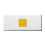 Gold Flower Hand Towel